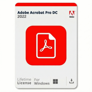 Adobe Acrobat Pro 2022 - Genuine License Key - Perpetual Activation - PDF Professional Suite