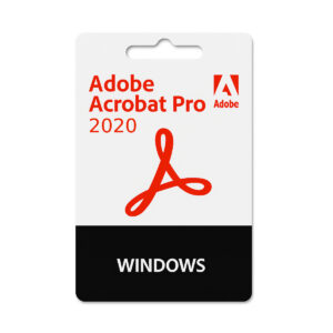Adobe Acrobat Pro 2020 - Genuine License Key - Perpetual Activation - PDF Professional Suite