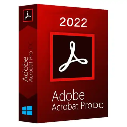 Adobe Acrobat Pro DC 2022 With Lifetime license for windows